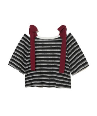 総柄ショート丈カットソー UP1F1811ー1 | UNDERCOVER Pre